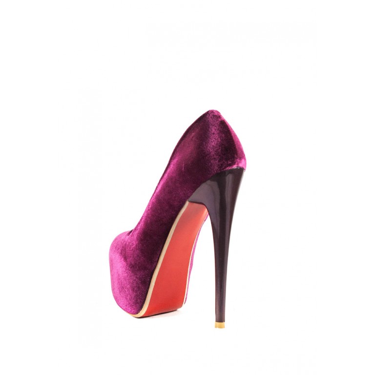 Туфли женские Elmira N7-601T фиолетовый