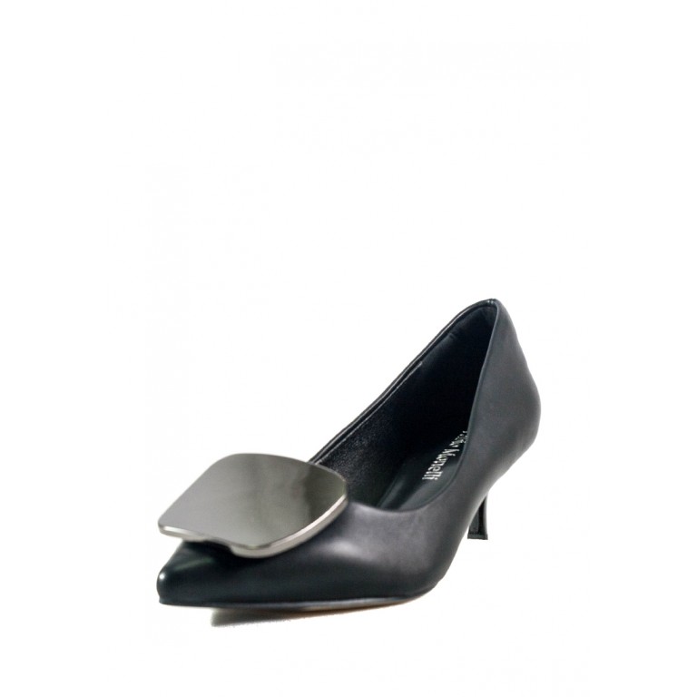 Туфли женские Fabio Monelli D563-1G черная кожа