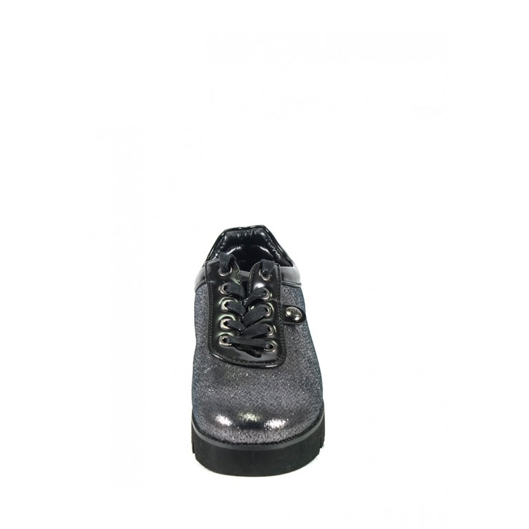 Туфли женские Elmira Х7-111Т-3 темно серые