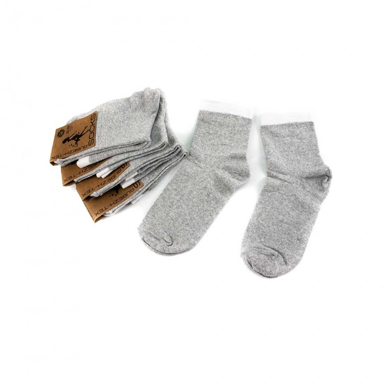 Шкарпетки жіночі Рубіж-Текс 2с100 сірі (35-40)
