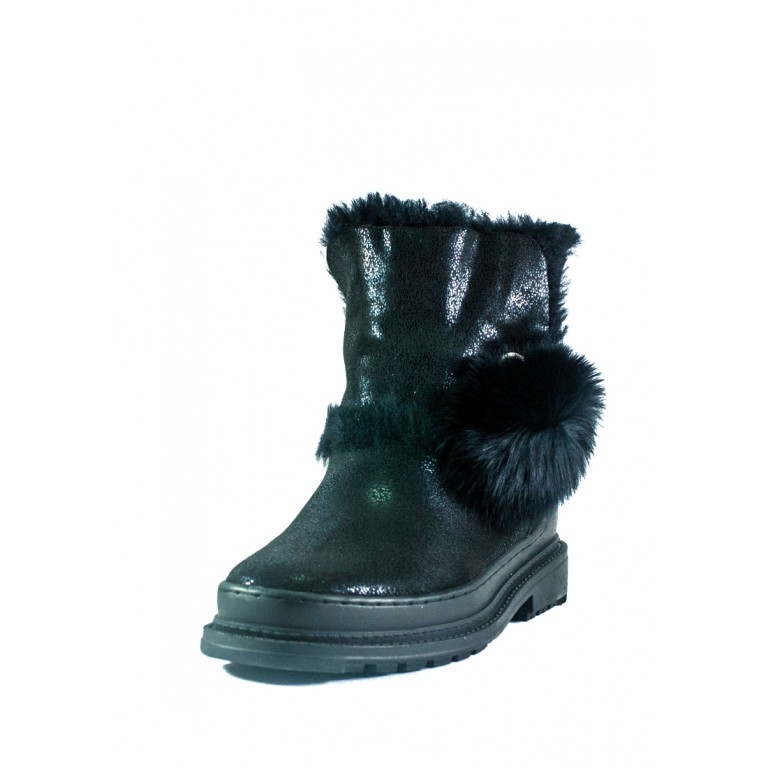 Черевики зимові жіночі Allshoes чорний 21075