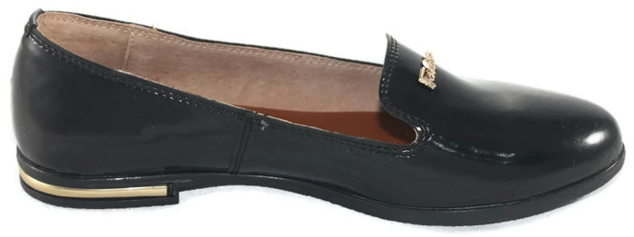 Балетки женские In Trend 2272 черный лак Балетки женские In Trend 2272 черный лак