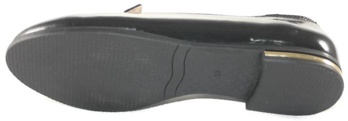 Балетки женские In Trend 2272 черный лак Балетки женские In Trend 2272 черный лак