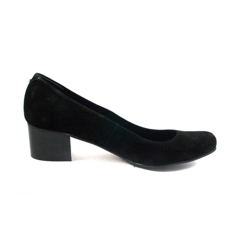 Туфли женские MISTRAL M503 черная замша