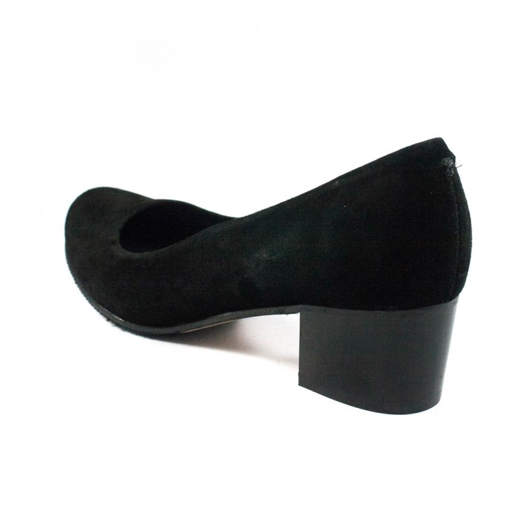 Туфли женские MISTRAL M503 черная замша