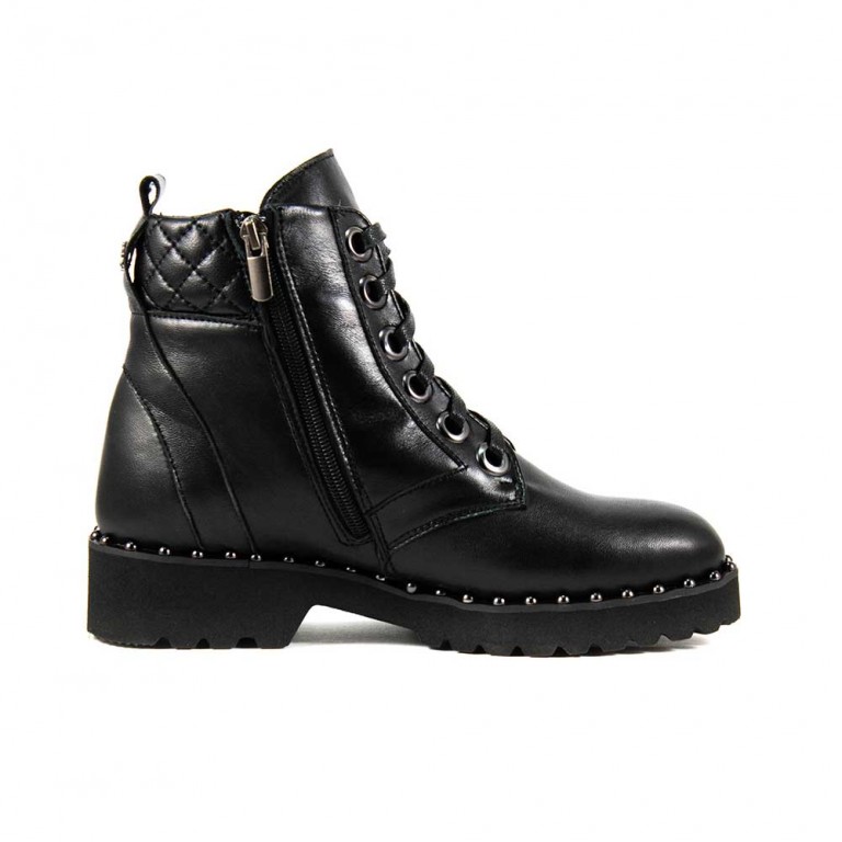 Ботинки зимние женские Lonza L-2555-2226LS ч.к черные
