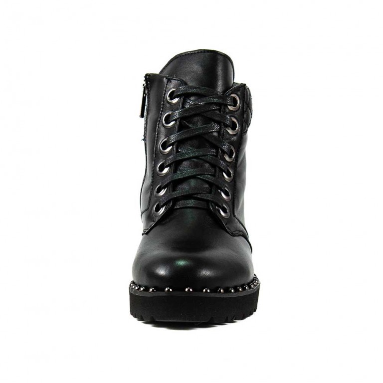 Ботинки зимние женские Lonza L-2555-2226LS ч.к черные