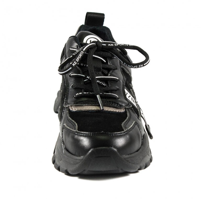 Кроссовки женские Lonza F90122-R черные