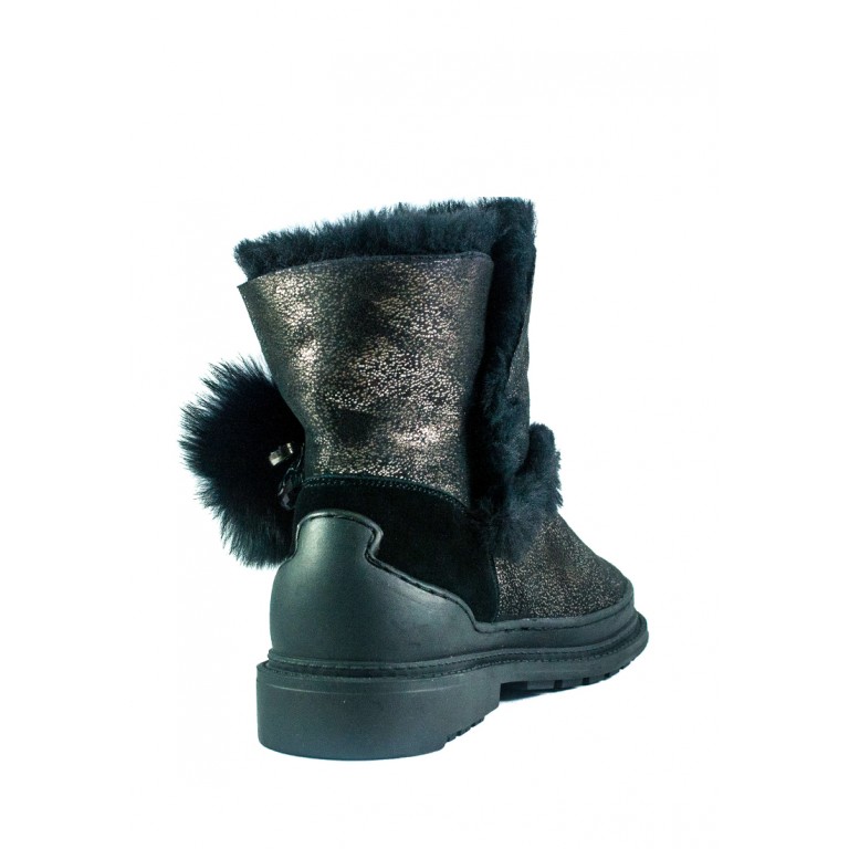 Ботинки зимние женские Allshoes СФ 605-PX382M-65-1 черные