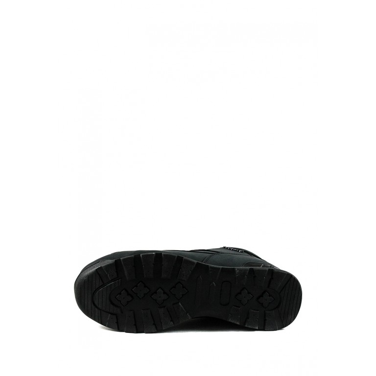 Ботинки зимние мужские Restime KMZ19530 черные