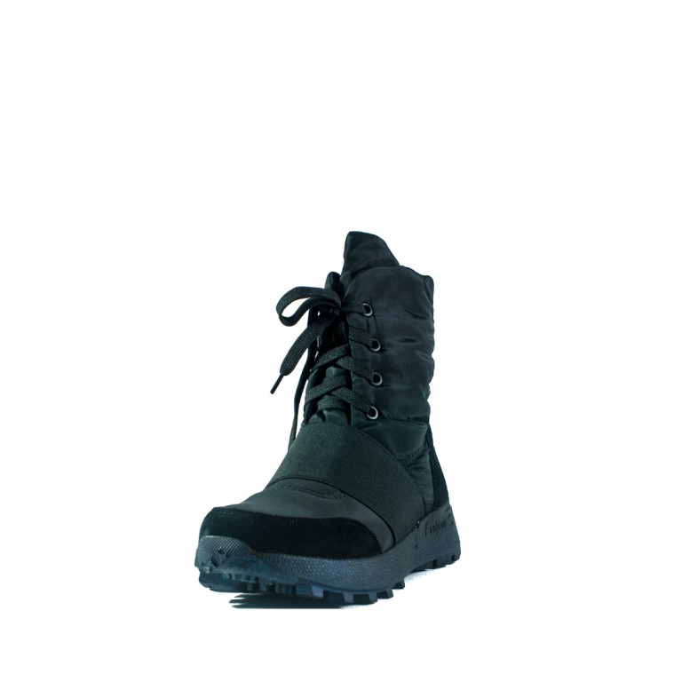 Ботинки зимние женские Lonza СФ 91181-Z545 черные