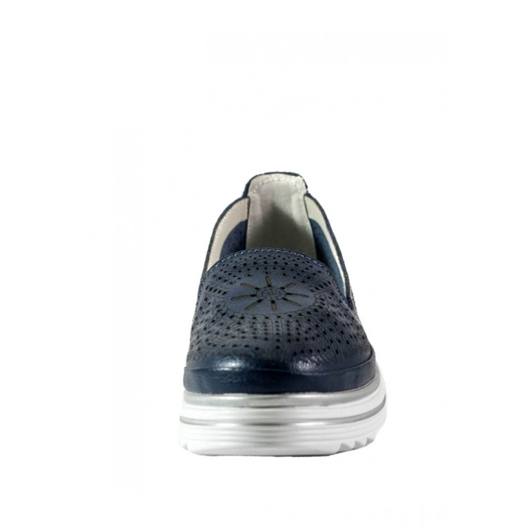 Мокасины женские Allshoes L1880-1 темно-синие