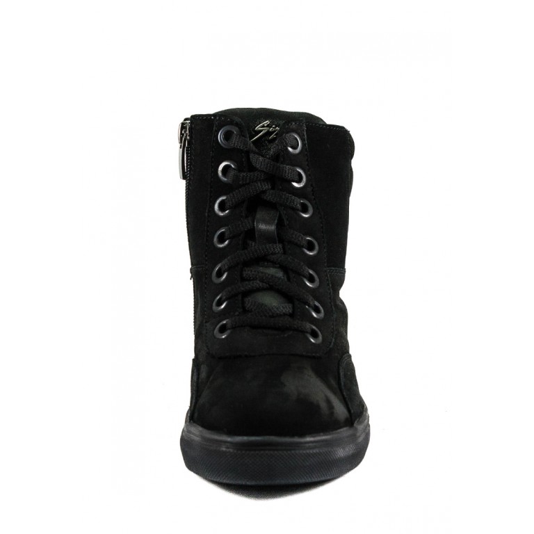 Ботинки зимние женские MIDA 24596-9Ш-1 черные