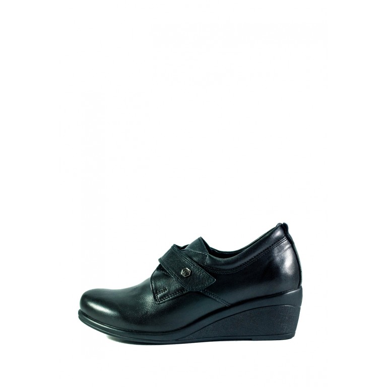 Туфли женские MIDA чорний 21573-1 черные