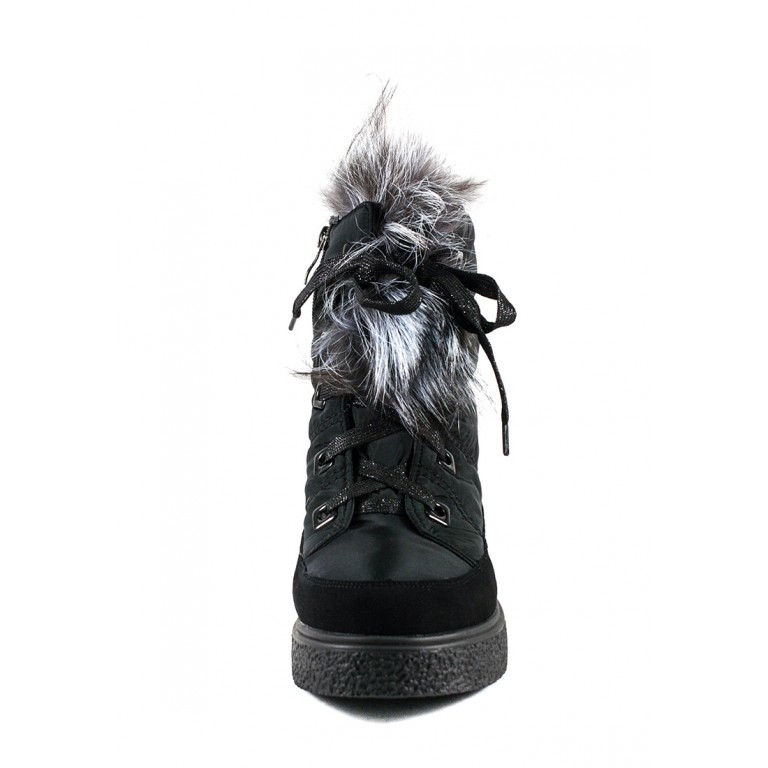 Ботинки зимние женские Prima D'arte 1480-F622-1 черные