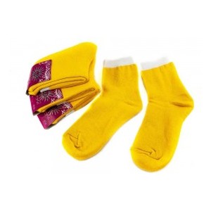 Шкарпетки жіночі Рубіж-Текс 100 жовті 36-39