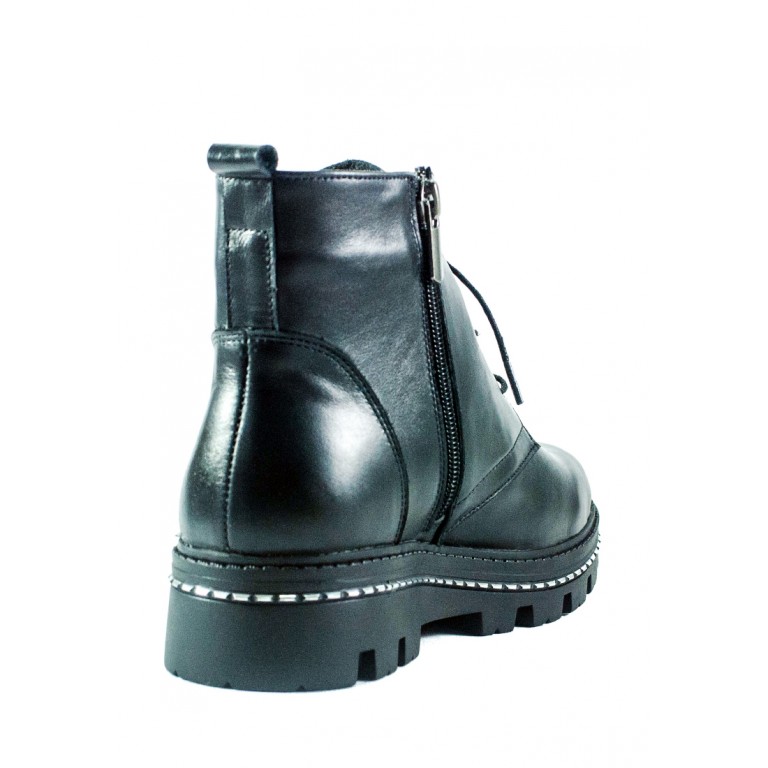 Ботинки демисезон женские CRISMA 00375В-Lisabon чк черные