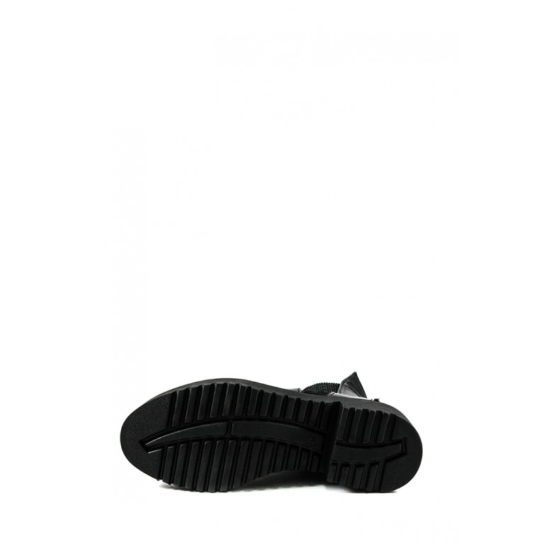 Ботинки демисезон женские Lonza 21862-2122L черная кожа