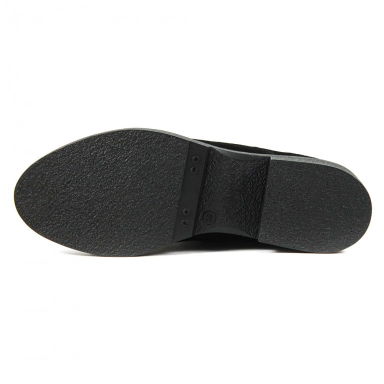 Туфли женские MIDA 21802-17 черная замша