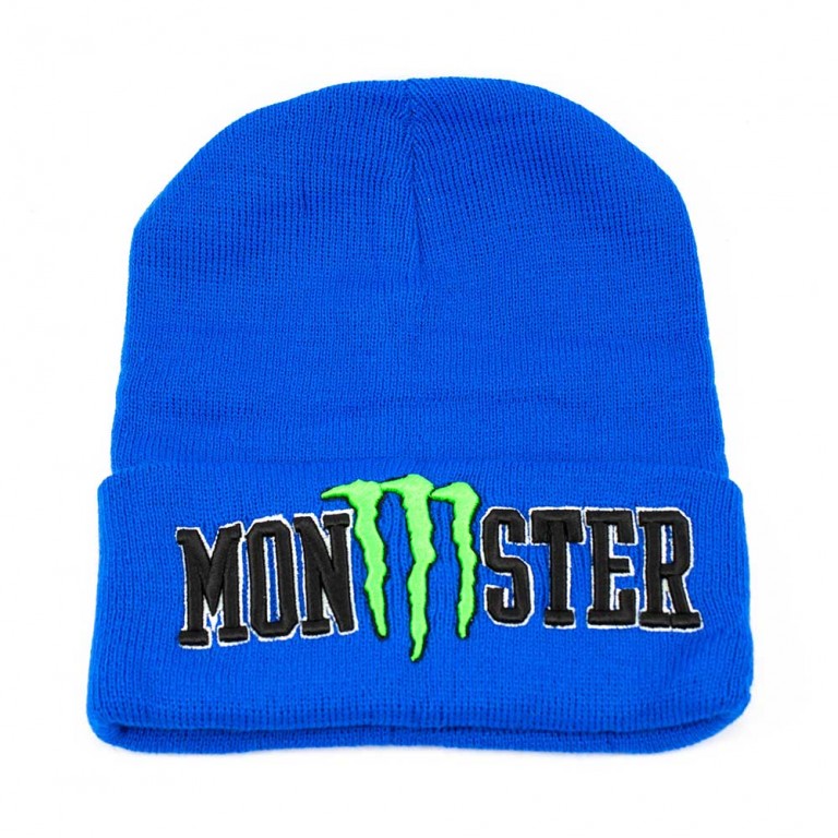 Шапка мужская Monster energy Monster синий