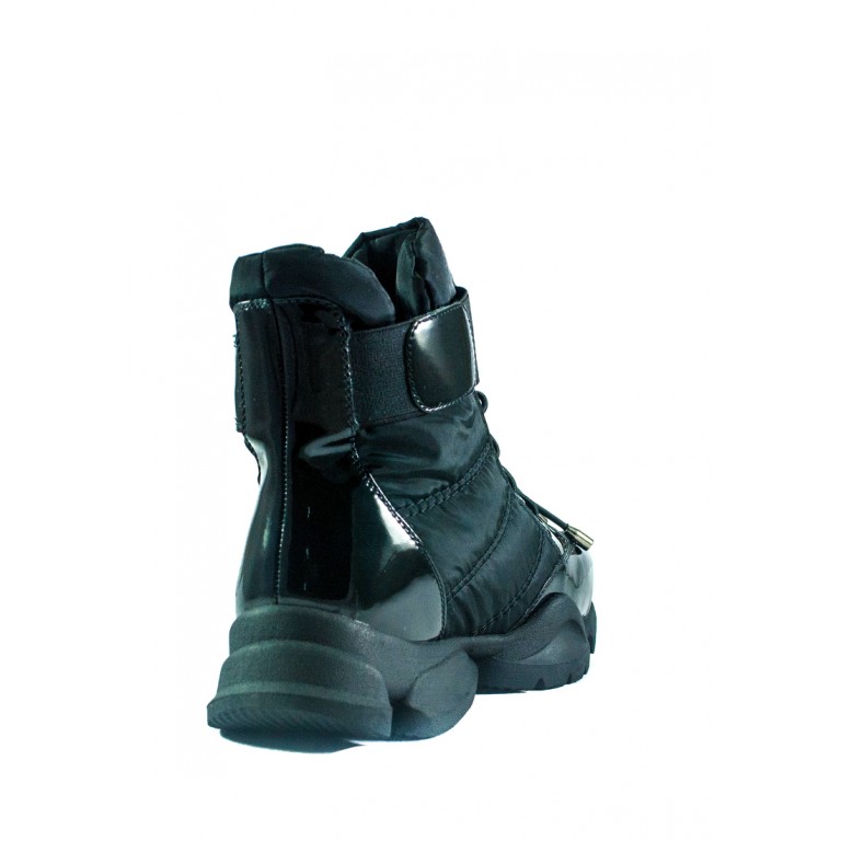 Ботинки зимние женские Lonza СФ 1552-N692 черные