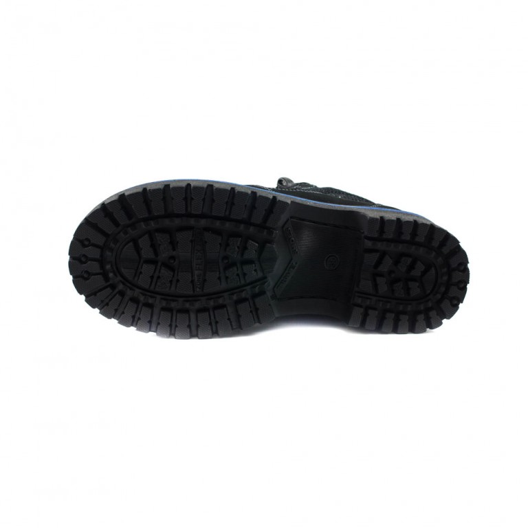 Ботинки демисезон женские MIDA 32008-9 черный нубук