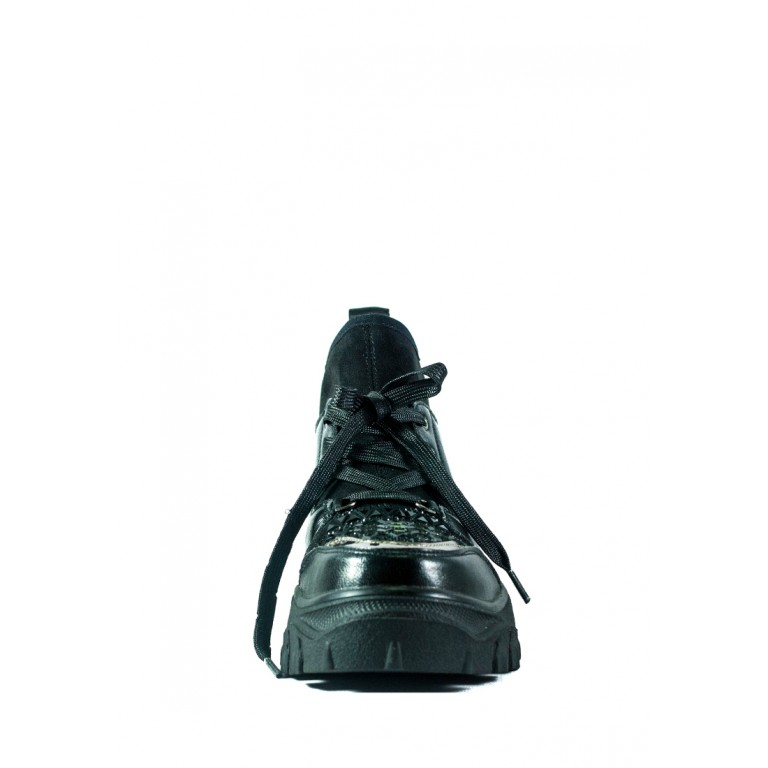 Ботинки демисезон женские Allshoes СФ CHJ-K166-B530-4 черные