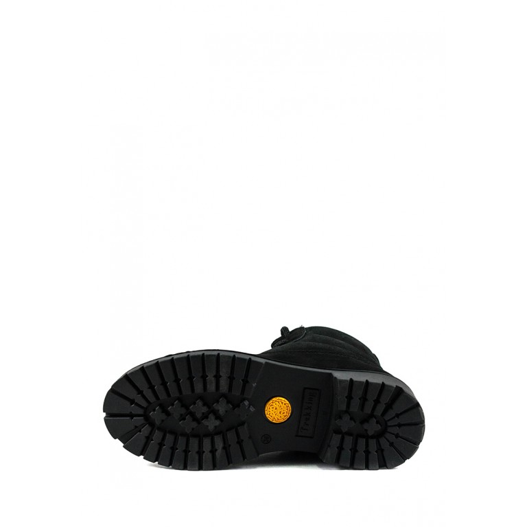 Ботинки зимние подросток MIDA 34122-655Ш черные