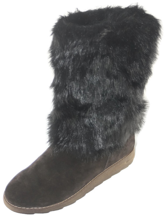 Чоботи зимові жіночі Punto Bello коричневий 02623 Чоботи зимові жіночі Punto Bello коричневий 02623