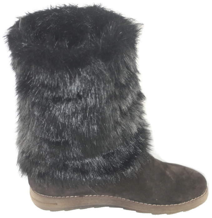 Чоботи зимові жіночі Punto Bello коричневий 02623 Чоботи зимові жіночі Punto Bello коричневий 02623