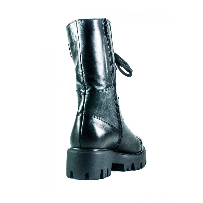 Ботинки зимние женские MIDA 24529-1Ш черные