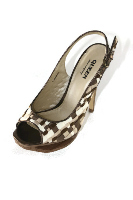 Босоніжки жіночі літні Queen коричневий 00464 Босоніжки жіночі літні Queen коричневий 00464