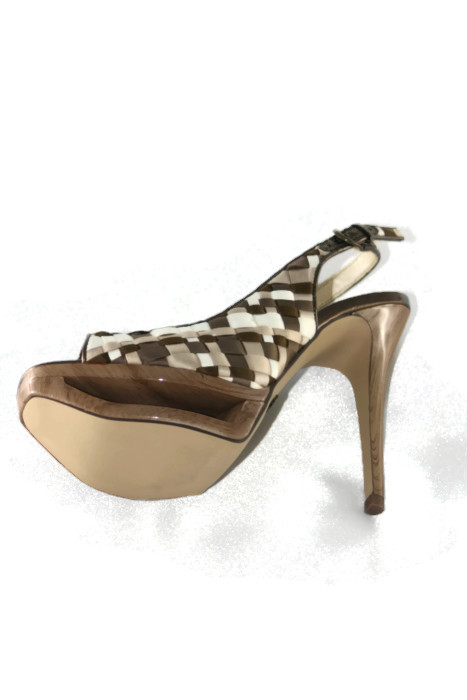 Босоніжки жіночі літні Queen коричневий 00464 Босоніжки жіночі літні Queen коричневий 00464