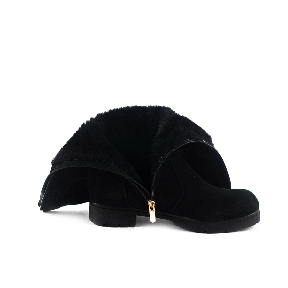 Сапоги зимние женские Ilona IL713-777 черная замша Сапоги зимние женские Ilona IL713-777 черная замша