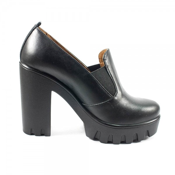 Туфли женские Tutto Shoes T3079 черная кожа