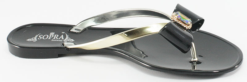 Шльопанці жіночі Sopra чорний 03461 Шльопанці жіночі Sopra чорний 03461