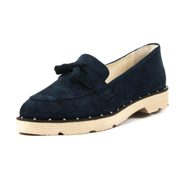 Туфли женские MIDA 21996-230 темно-синяя замша