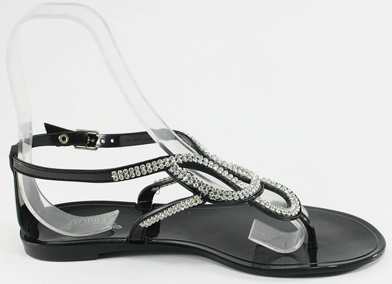 Босоніжки жіночі літні Sopra чорний 03465 Босоніжки жіночі літні Sopra чорний 03465