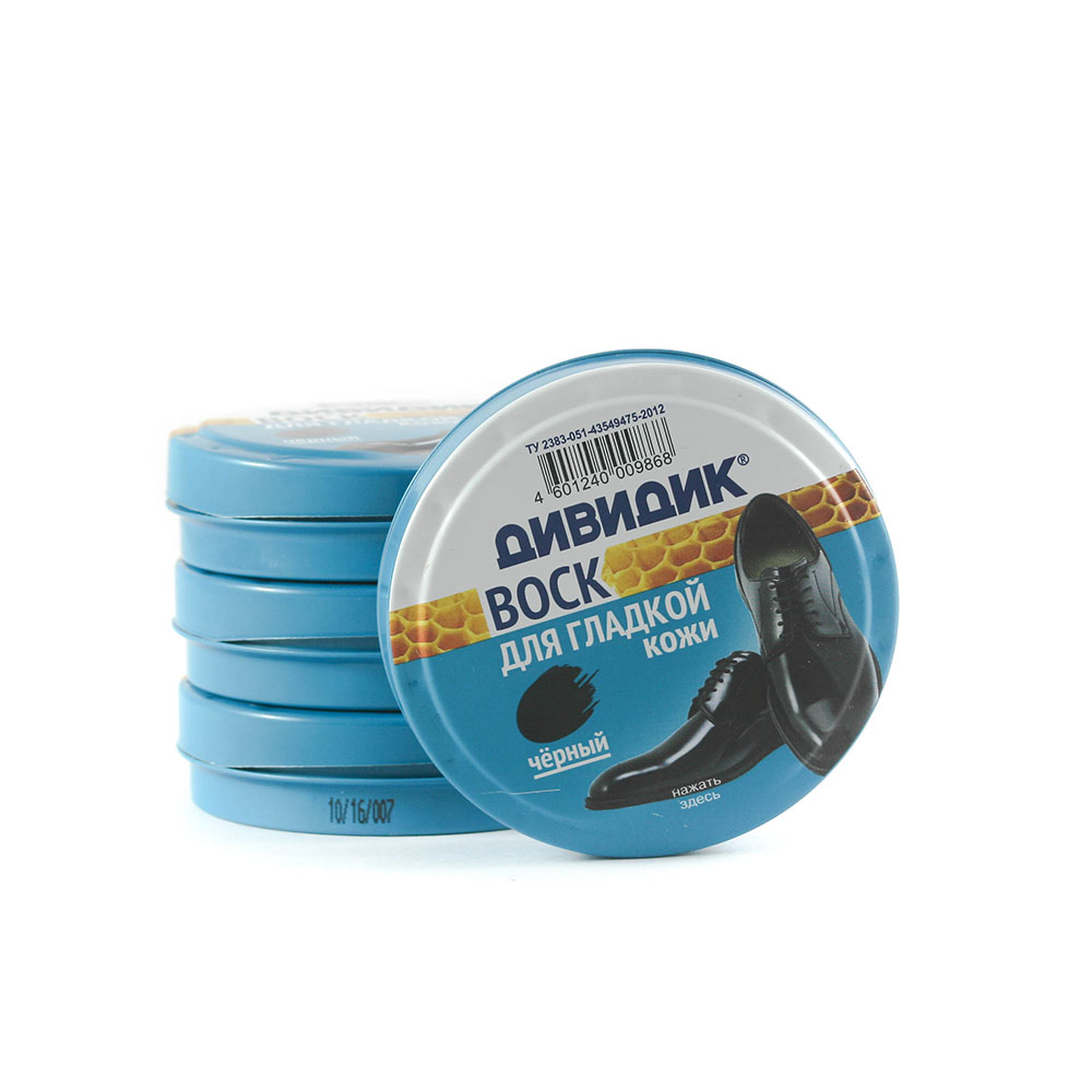 Воск КЛАССИК банка ДИВИДИК черный Воск КЛАССИК банка ДИВИДИК черный