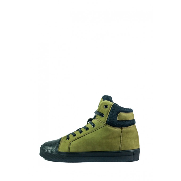Ботинки зимние мужские MIDA 14947-462Ш зеленые