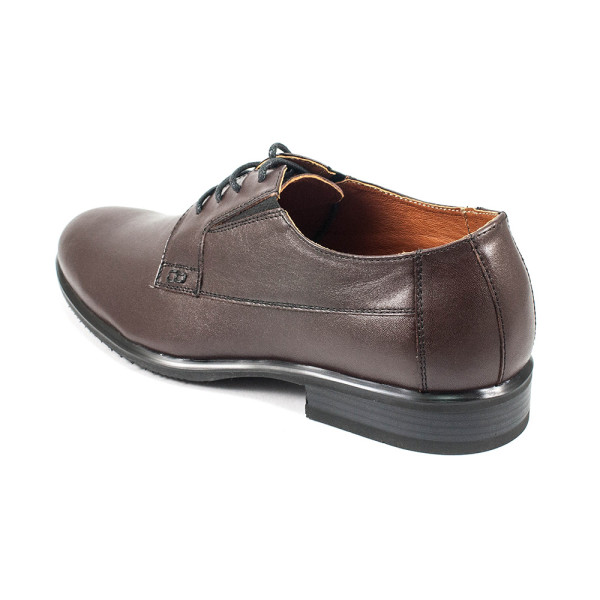Туфли мужские MIDA 110161-243 темно-коричневая кожа