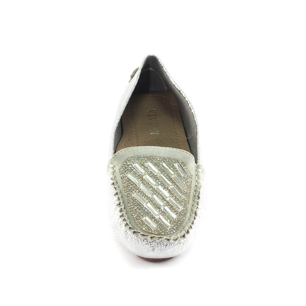 Балетки женские Vivien Q4-534TB серебряные Балетки женские Vivien Q4-534TB серебряные