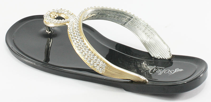 Шльопанці жіночі Sopra чорний 03470 Шльопанці жіночі Sopra чорний 03470