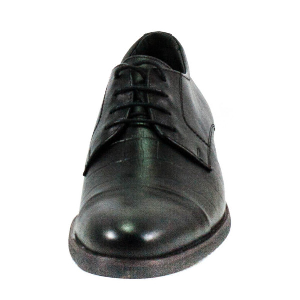 Туфли мужские MIDA 110428-1 черная кожа
