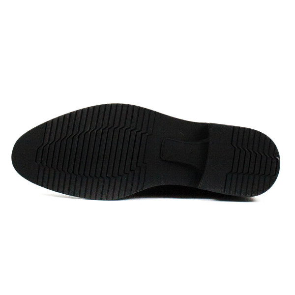 Туфли мужские MIDA 110428-1 черная кожа