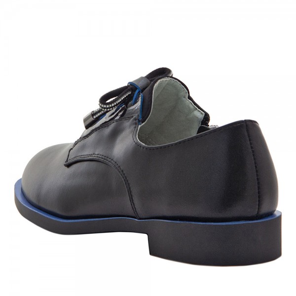 Туфли для девочек Optima MS 21561 черный