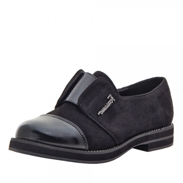Туфли для девочек Optima MS 21562 черный