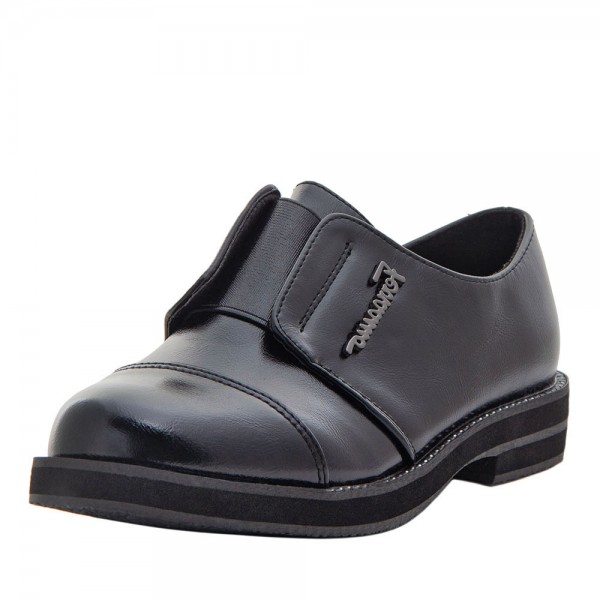 Туфли для девочек Optima MS 21563 черный