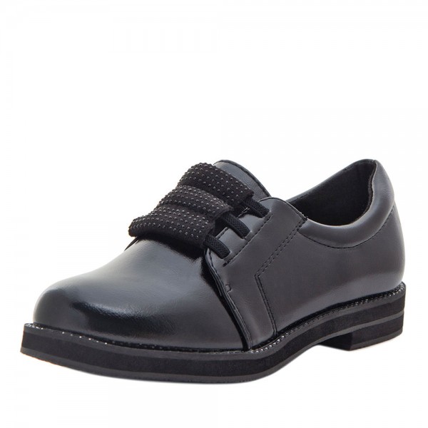 Туфли для девочек Optima MS 21565 черный