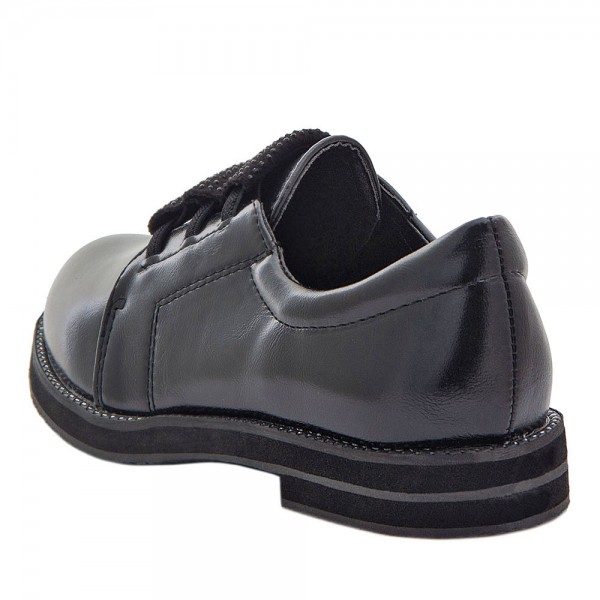 Туфли для девочек Optima MS 21565 черный